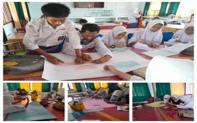 Kelas X Fase E SMA Negeri 14 Makassar melaksanakan P5 Kurikulum Merdeka dengan tema: Kearifan Lokal